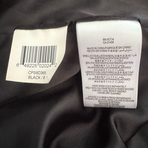 Y2K BCBGMaxAzria Ruched Halter Dress | Size 8 - Picture 8 of 8